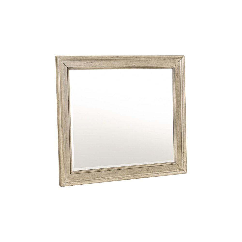 Rustic Traditions Rectangular Landscape Mirror - Saddle Tan birch Wood Frame