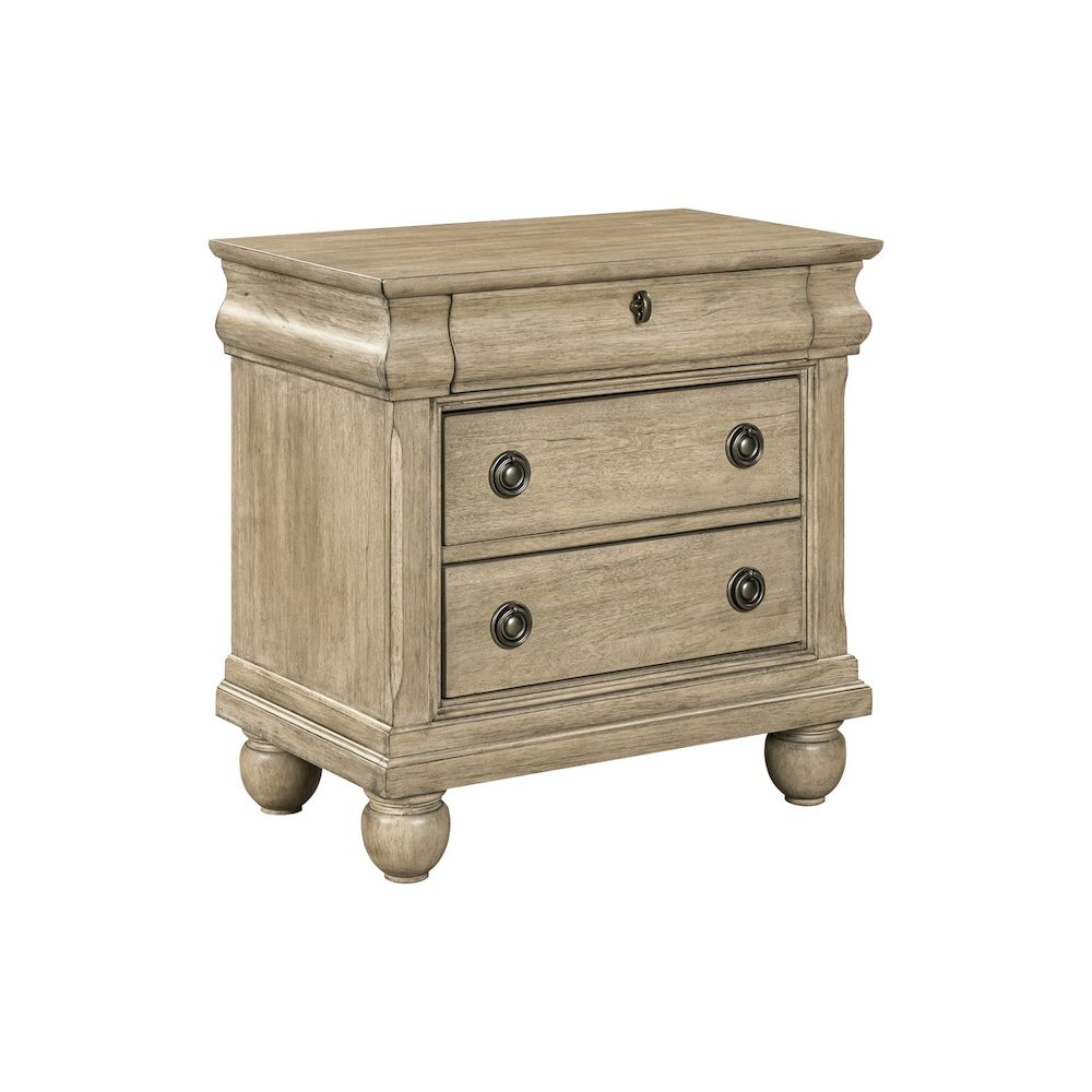 Rustic Traditions Bedroom Nightstand - Saddle Tan