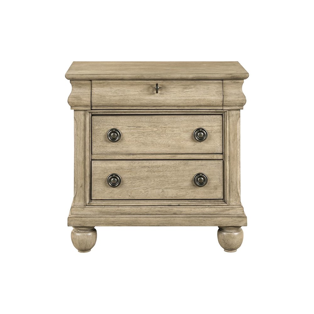 Rustic Traditions Bedroom Nightstand - Saddle Tan
