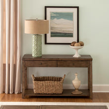 Mitchell Sofa Table in Nutmeg