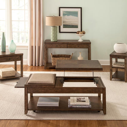 Mitchell Sofa Table in Nutmeg