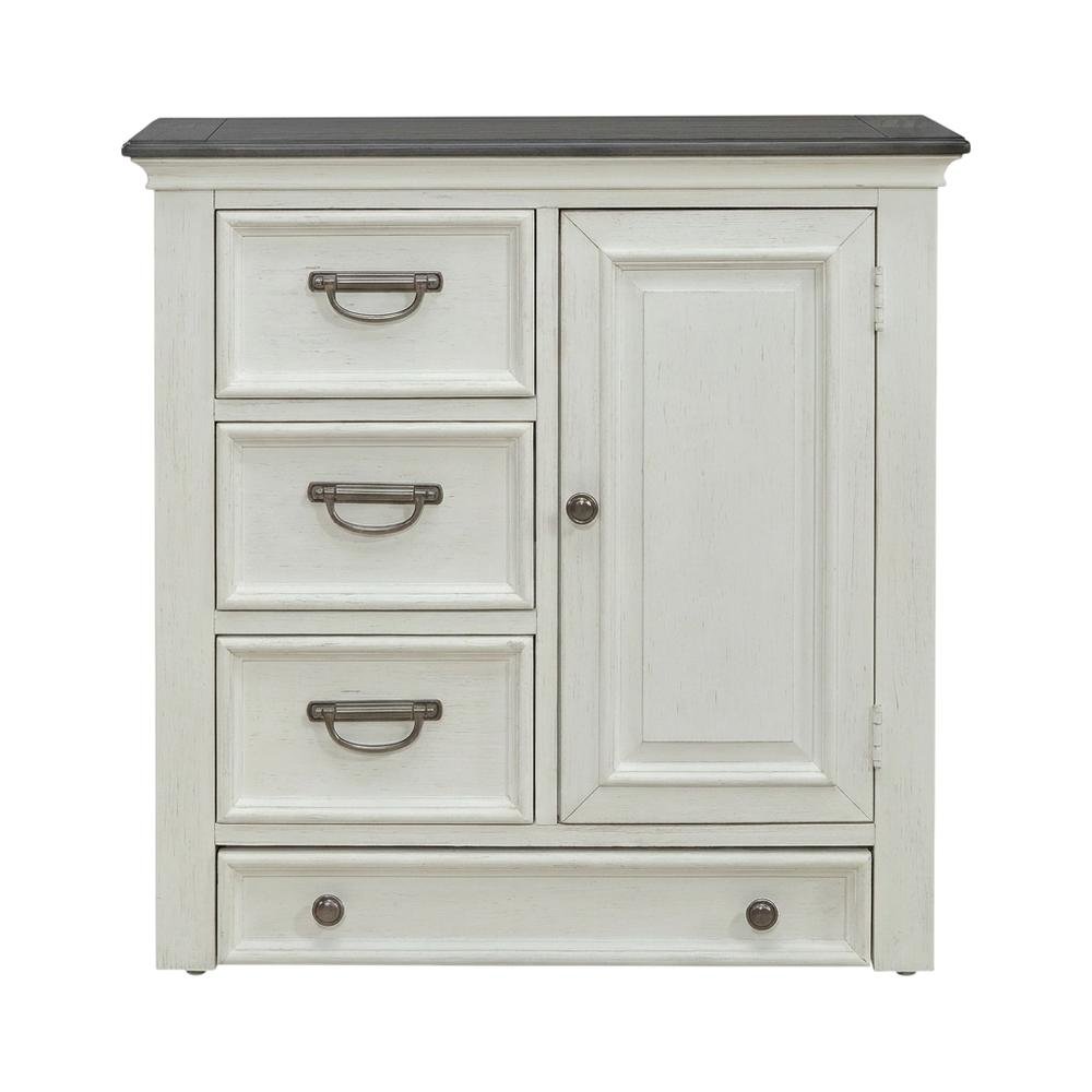 Cottage Pine Dog Feeding Station Cabinet with Pet Food Storage Drawers