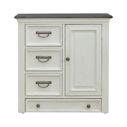 Cottage Pine Dog Feeding Station Cabinet with Pet Food Storage Drawers