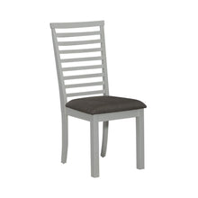 Brook Bay 7 Piece Trestle Table Set - Textured White Finish in White