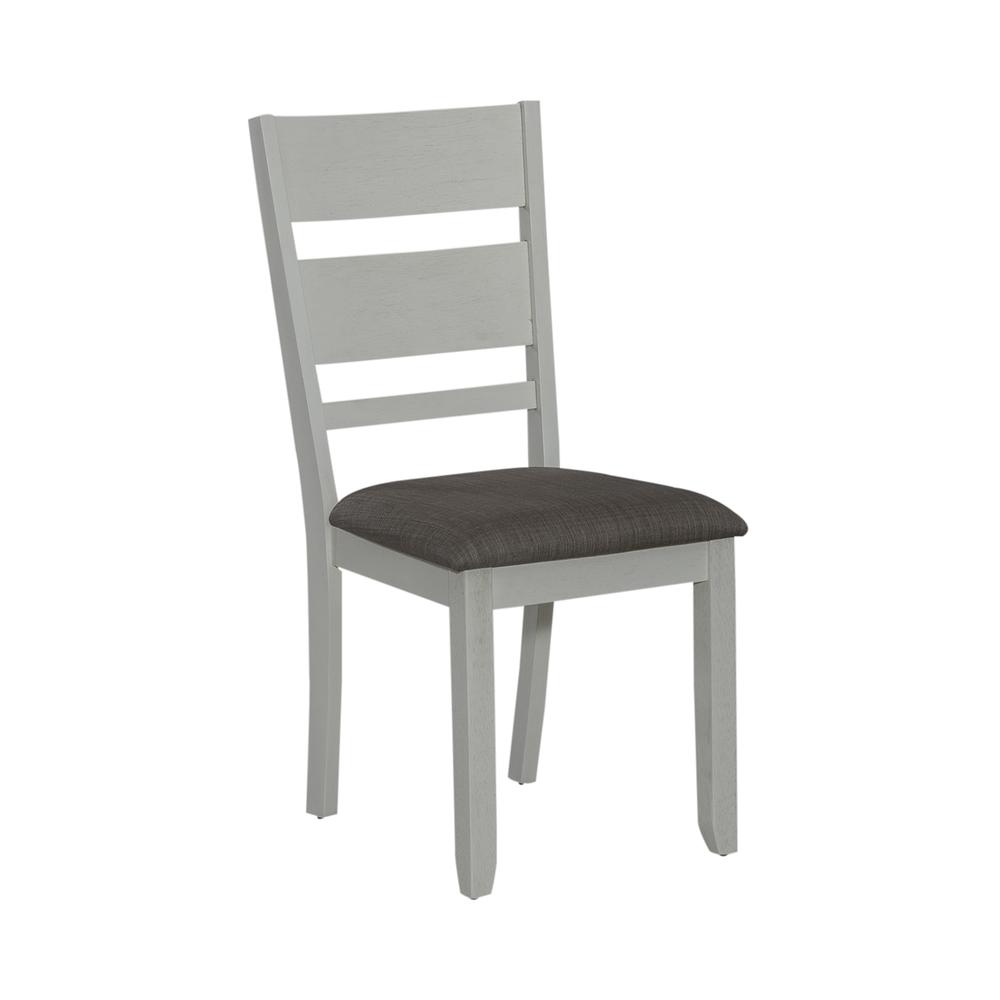Brook Bay Optional 7 Piece Trestle Table Set in Textured White