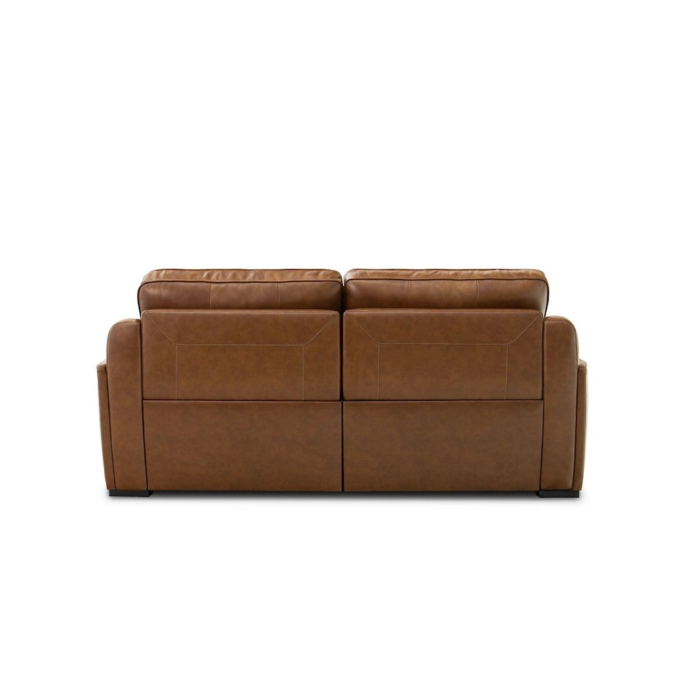 Blake Power Reclining Loveseat - Venetian Honey Leather