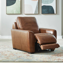 Blake Zero Wall Power Recline Set with Sofa & Loveseat - Venetian Honey Leather