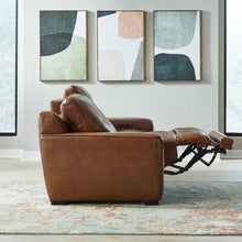 Blake Zero Wall Power Recline Set with Sofa & Recliner - Venetian Honey Leather
