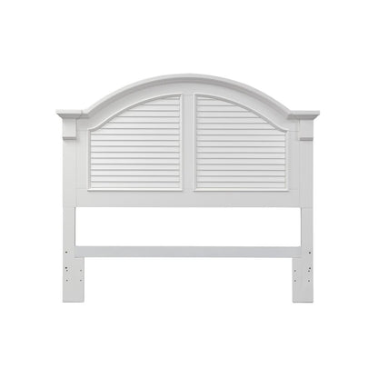 Summer House I Queen Panel Headboard in Oyster White