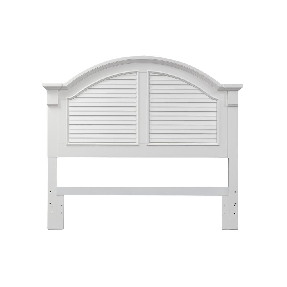 Summer House I Queen Panel Headboard in Oyster White
