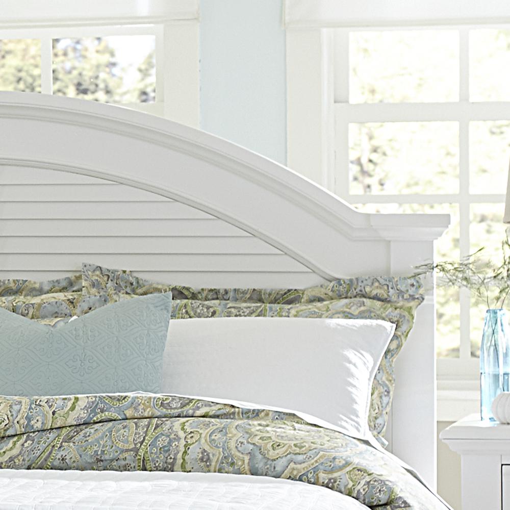 Summer House I Queen Panel Headboard in Oyster White