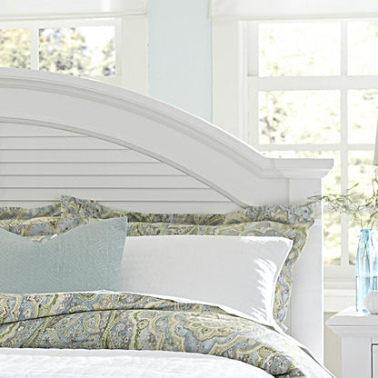 Summer House I King Panel Headboard in Oyster White