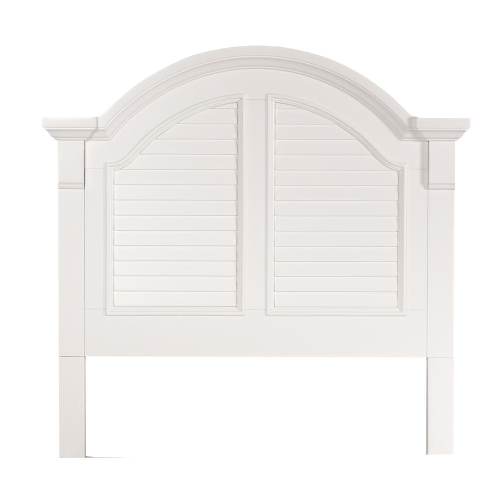 Summer House Full Panel Headboard in Oyster White