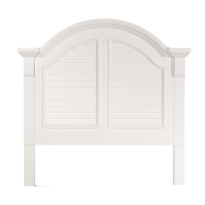 Summer House Full Panel Headboard in Oyster White
