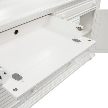 Summer House I 2 Door 5 Drawer Dresser in Oyster White
