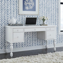 Summer House I Vanity Desk in Oyster White