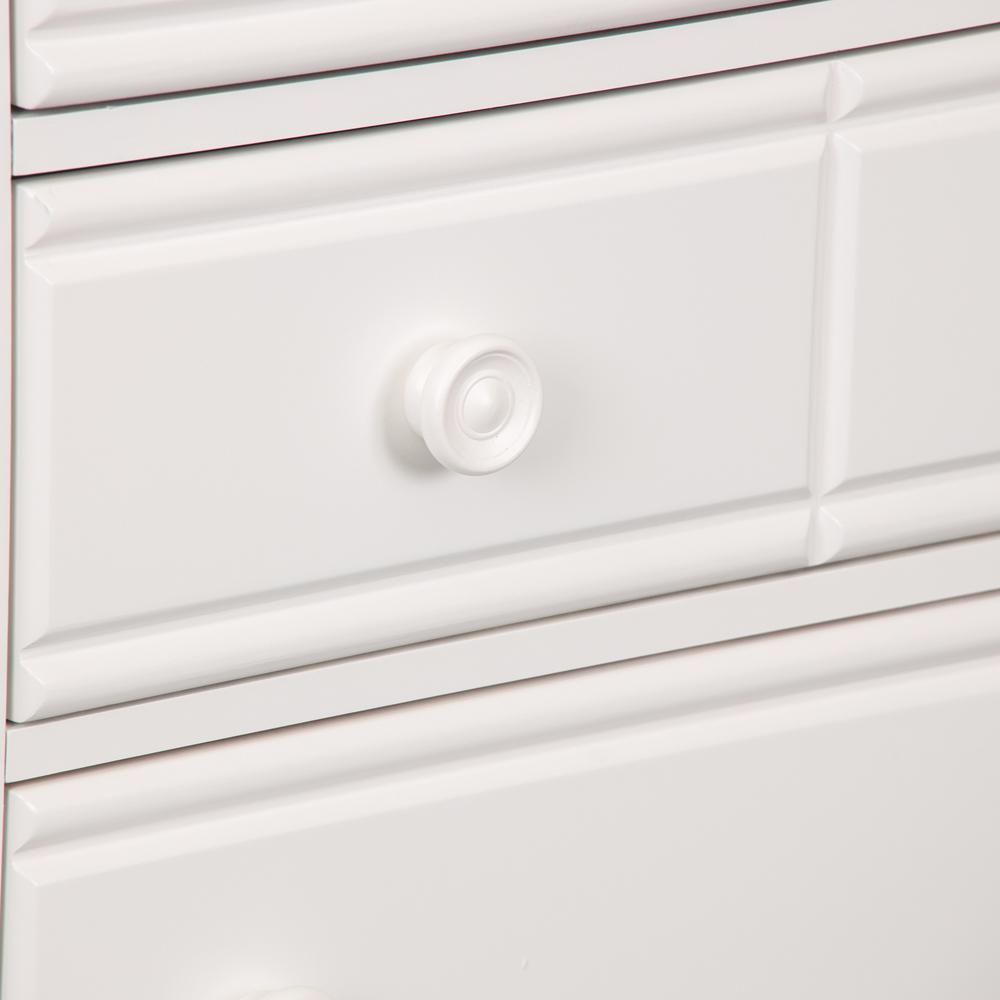 Summer House 5 Drawer Chest in Oyster White