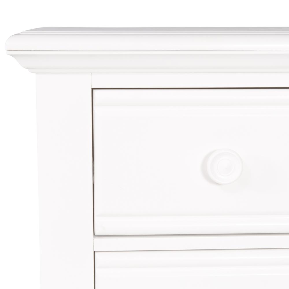 Summer House I 5 Drawer Chest in Oyster White