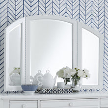 Summer House I Vanity Mirror in Oyster White
