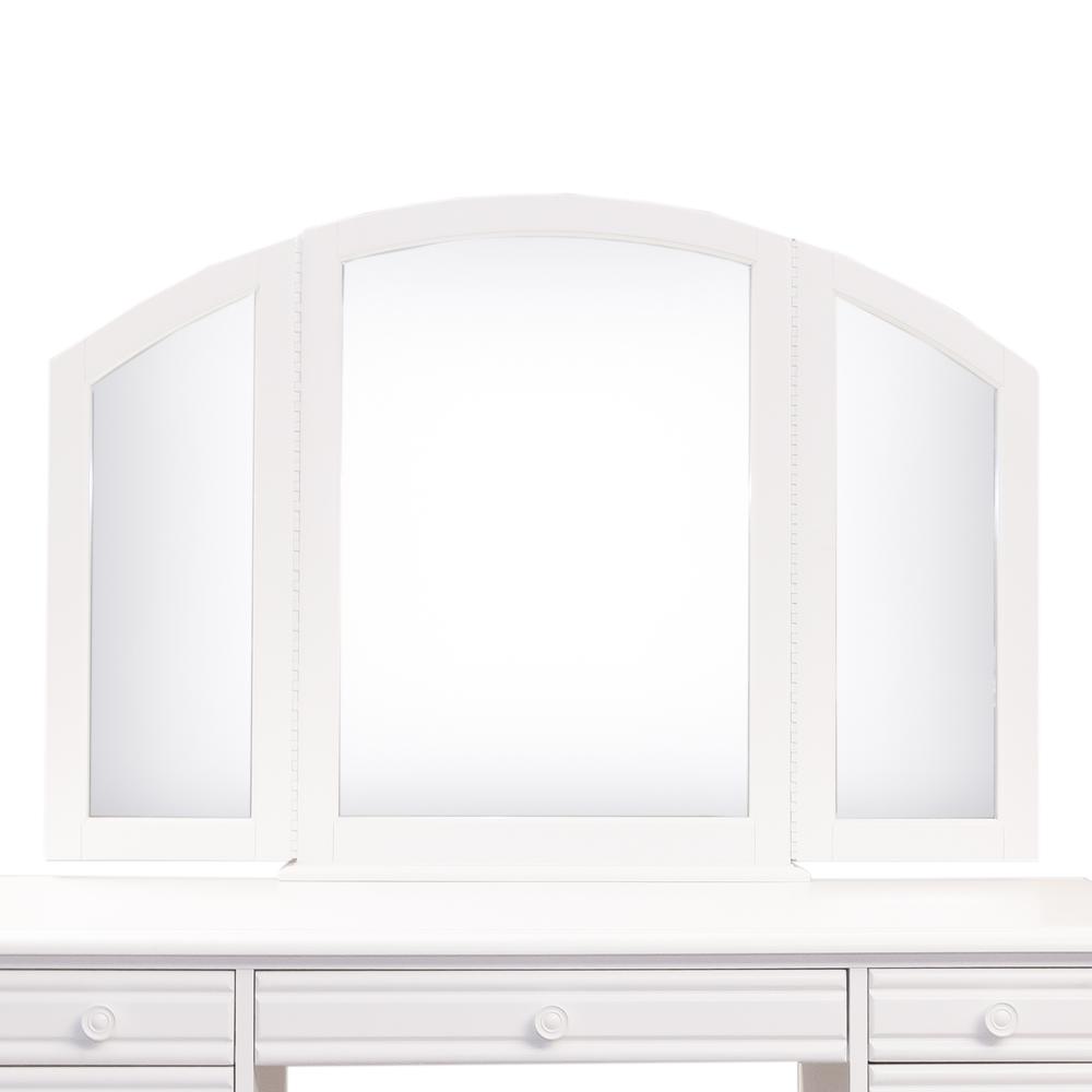 Summer House I Vanity Mirror in Oyster White