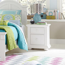 Summer House 2 Drawer Night Stand in Oyster White