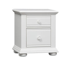 Summer House 2 Drawer Night Stand in Oyster White