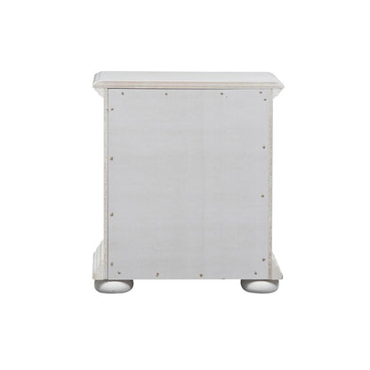 Summer House 2 Drawer Night Stand in Oyster White
