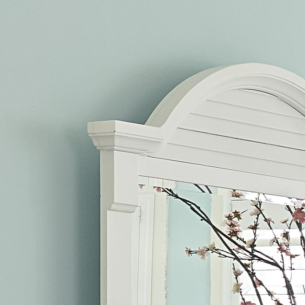 Summer House I Dresser & Mirror in Oyster White
