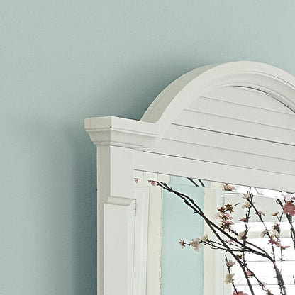 Summer House I Dresser & Mirror in Oyster White