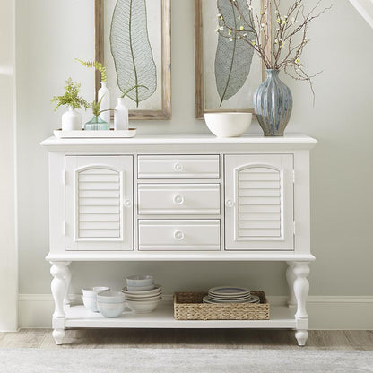 Summer House Server in Oyster White