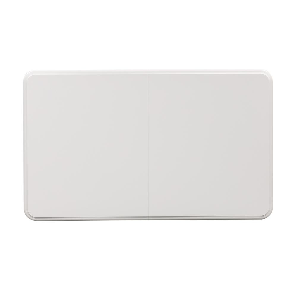 Summer House Rectangular Leg Table in Oyster White