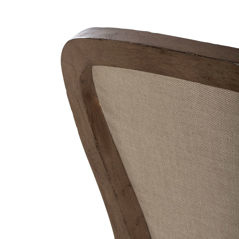 Uph Tufted Back Side Chair - Set of 2 Traditional Multi in Dusty Taupe