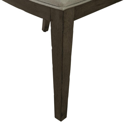 Uph Tufted Back Side Chair - Set of 2 Traditional Multi in Dusty Taupe