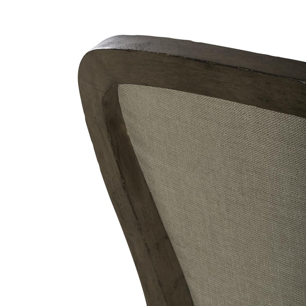 Uph Tufted Back Side Chair - Set of 2 Traditional Multi in Dusty Taupe