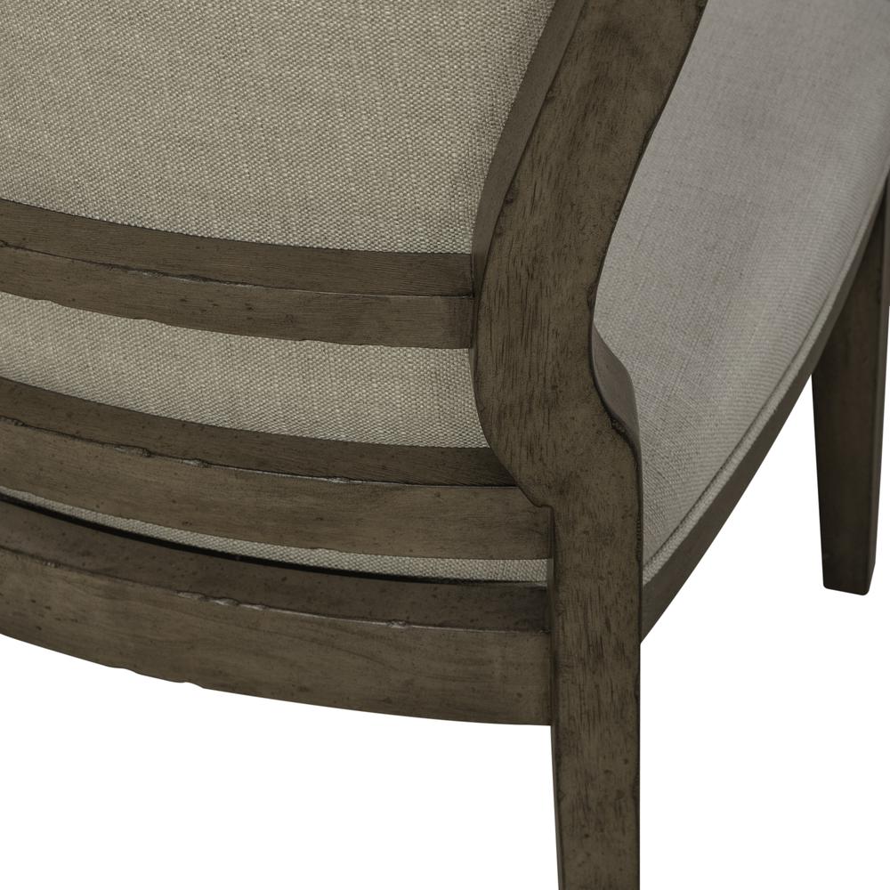 Uph Tufted Back Side Chair - Set of 2 Traditional Multi in Dusty Taupe