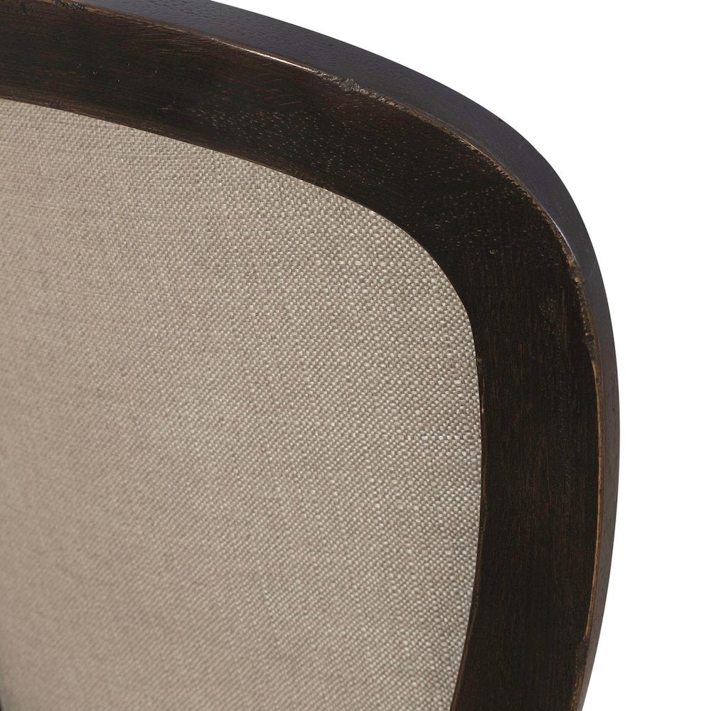 Uph Tufted Back Side Chair - Black - Set of 2 Traditional Multi
