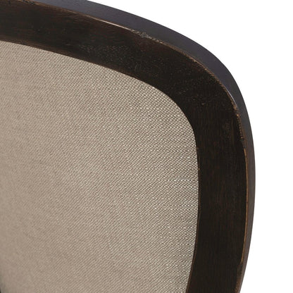 Uph Tufted Back Side Chair - Black - Set of 2 Traditional Multi