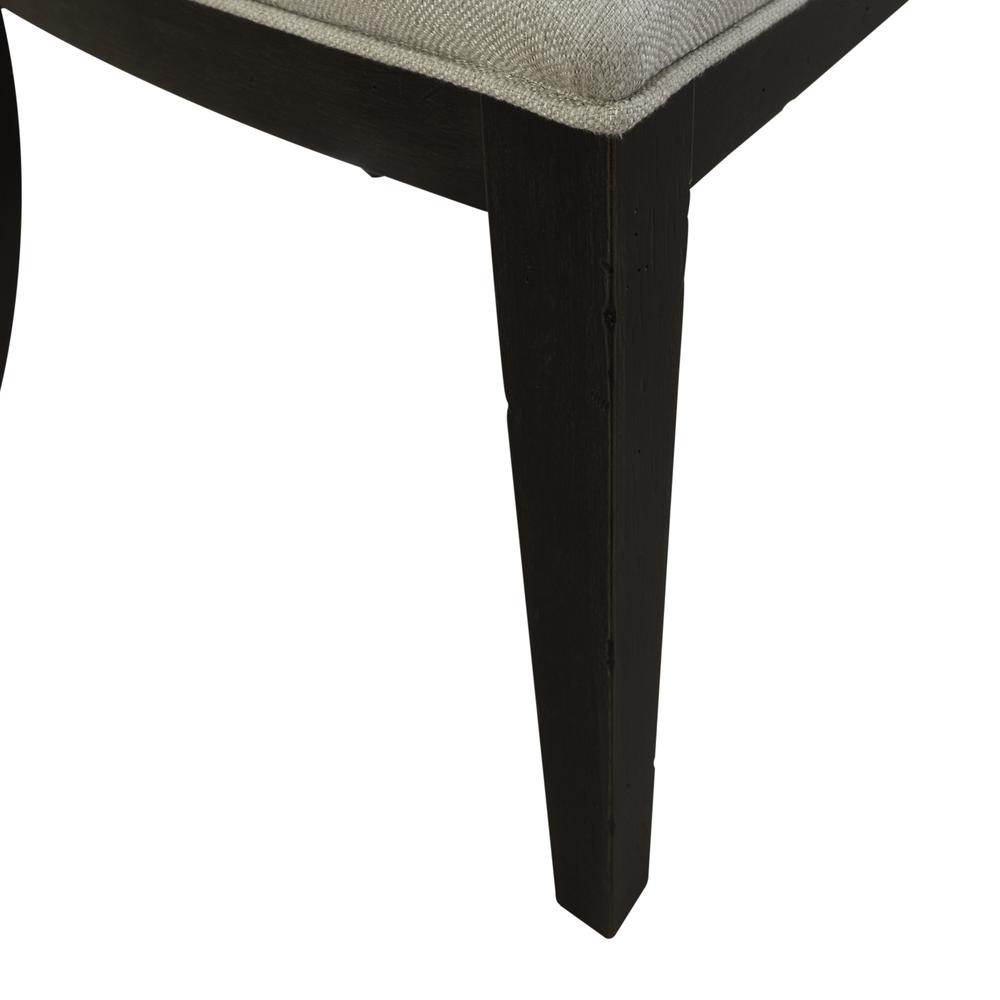 Uph Tufted Back Side Chair - Set of 2 Traditional Multi in Dusty Taupe