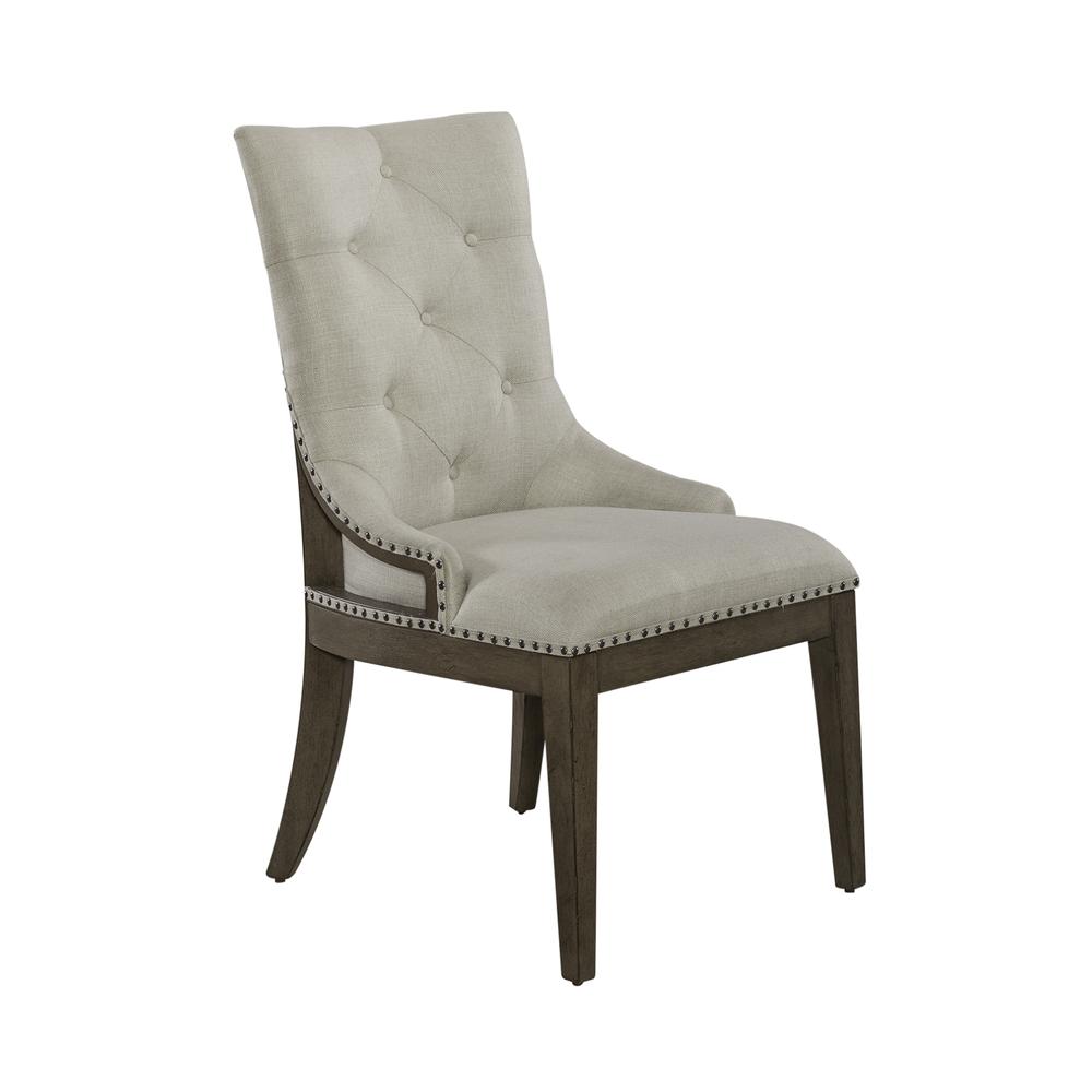 Uph Shelter Side Chair (RTA) - Set of 2 Traditional Multi in Dusty Taupe