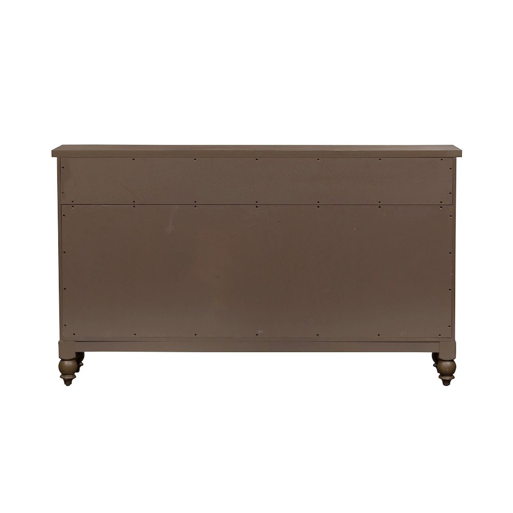 Americana Farmhouse Hall Buffet in Dusty Taupe