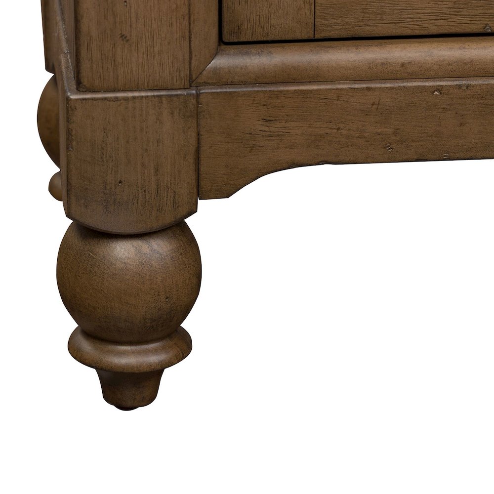 Americana Farmhouse Hall Buffet in Dusty Taupe