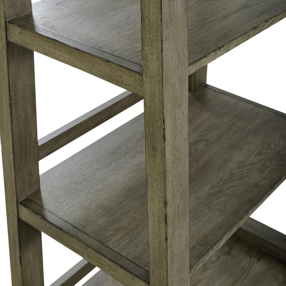 Liberty Furniture Americana Farmhouse Leaning Pier Bookcase