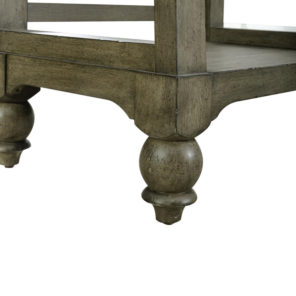Liberty Furniture Americana Farmhouse Leaning Pier Bookcase