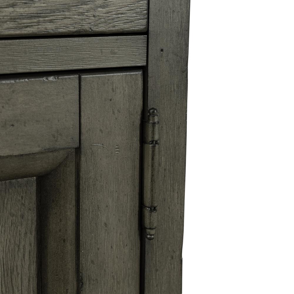 Liberty Furniture Americana Farmhouse Chair Side Table - Dusty Taupe