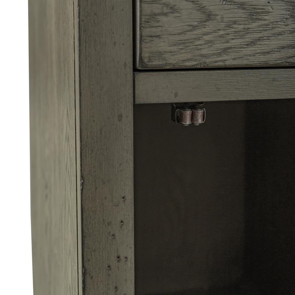 Liberty Furniture Americana Farmhouse Chair Side Table - Dusty Taupe