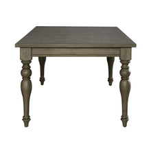 Americana Farmhouse Rectangular Leg Table in Dusty Taupe