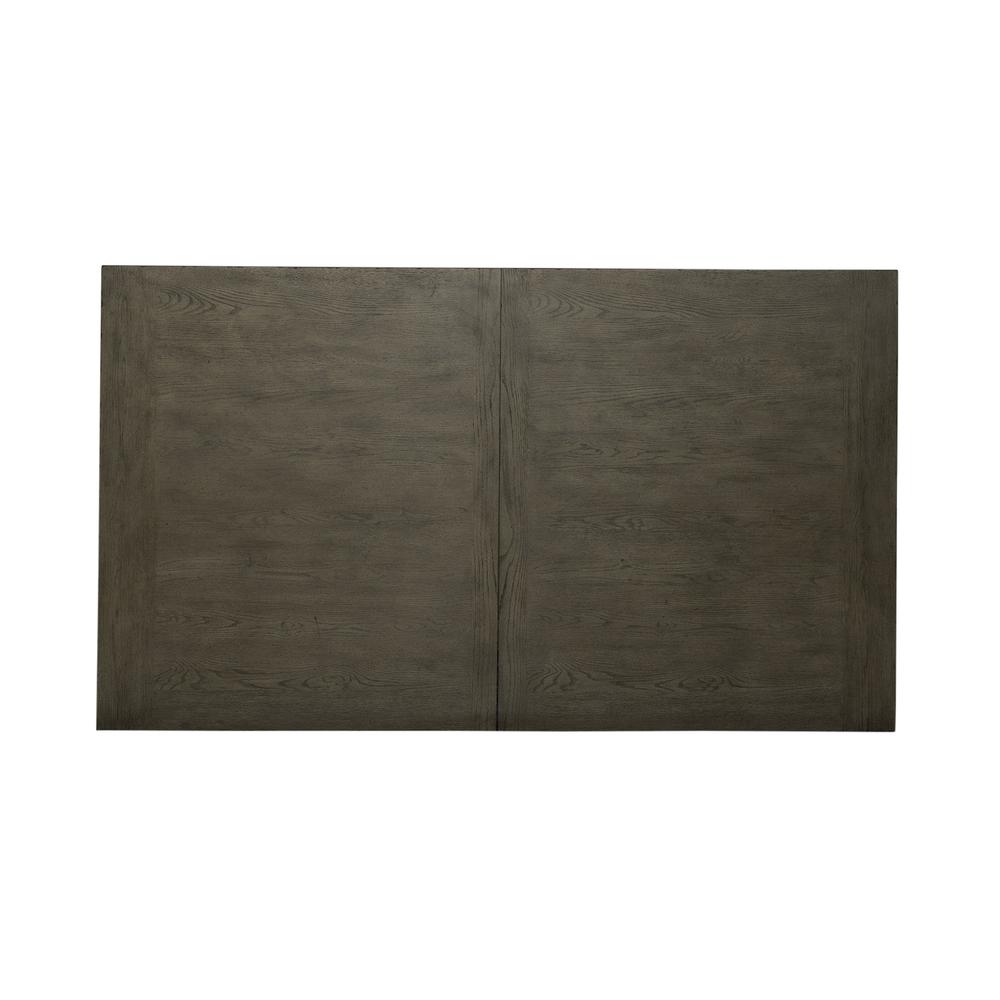 Americana Farmhouse Rectangular Leg Table in Dusty Taupe