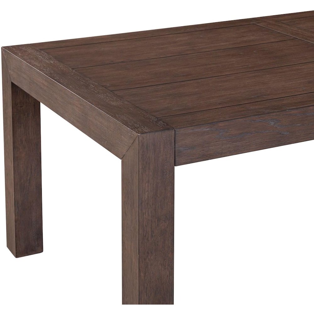 5 Piece Rectangular Table Dining Set with 4 Upholstered Chairs - Satin Espresso