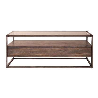 Jamestown Rectangular Cocktail Table in Tobacco