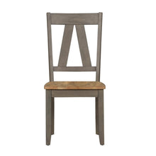 Lindsey Farm Splat Back Side Chair (RTA) in Gray